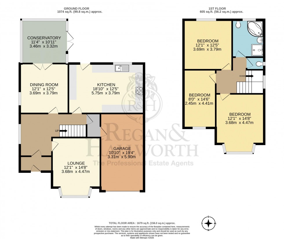 Floorplan for Orrell Road, Orrell, WN5 8QZ