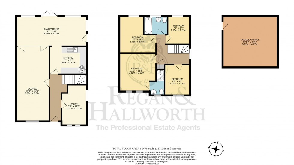 Floorplan for Evan Close, Standish Lower Ground, WN6 8LP