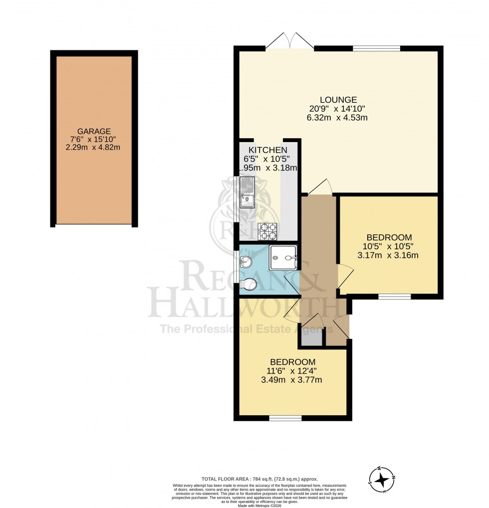 Floorplan for Windsor Road, Billinge, WN5 7LD