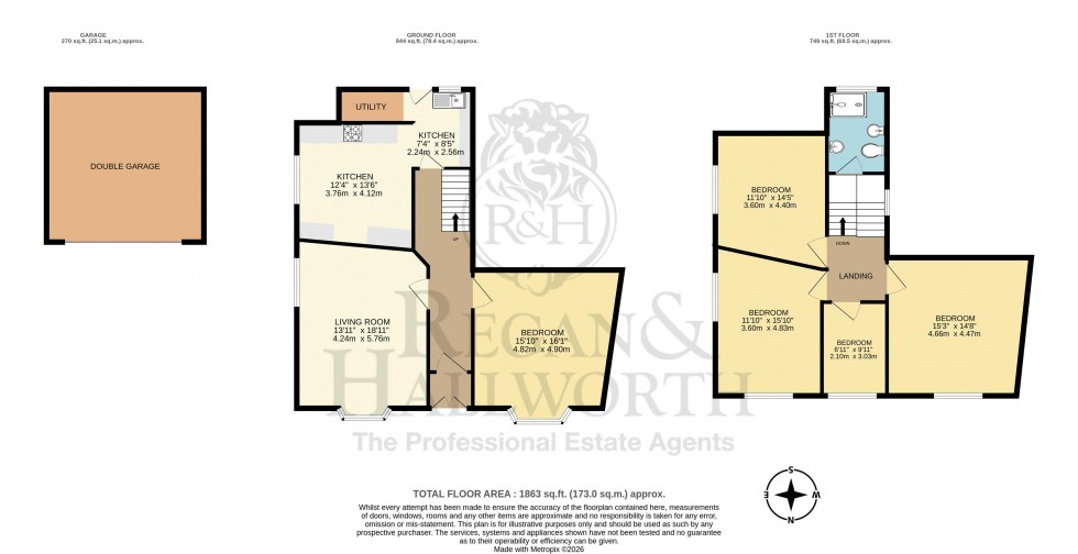 Floorplan for Swinley Road, Swinley, WN1 2DJ