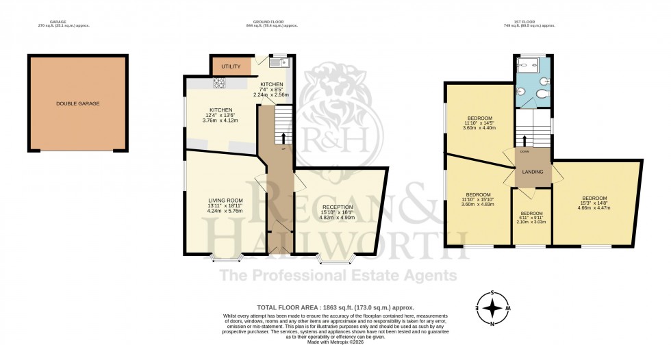 Floorplan for Swinley Road, Swinley, WN1 2DJ