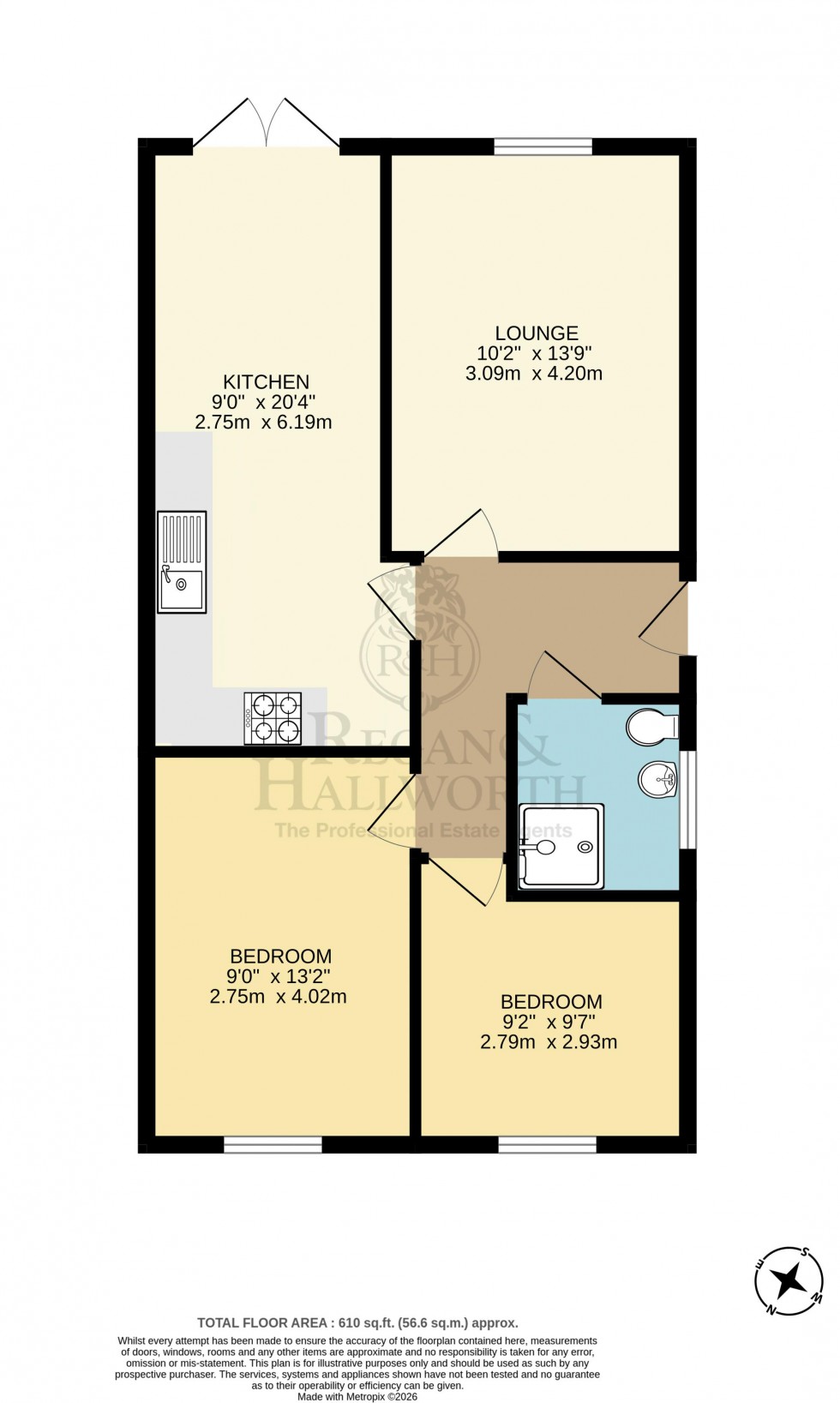 Floorplan for Lady Fern Field, Standish, WN6 0ZQ