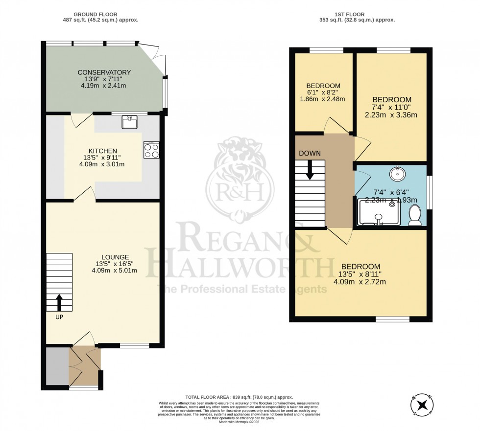 Floorplan for Sandpiper Road, Highfield, WN3 6AX