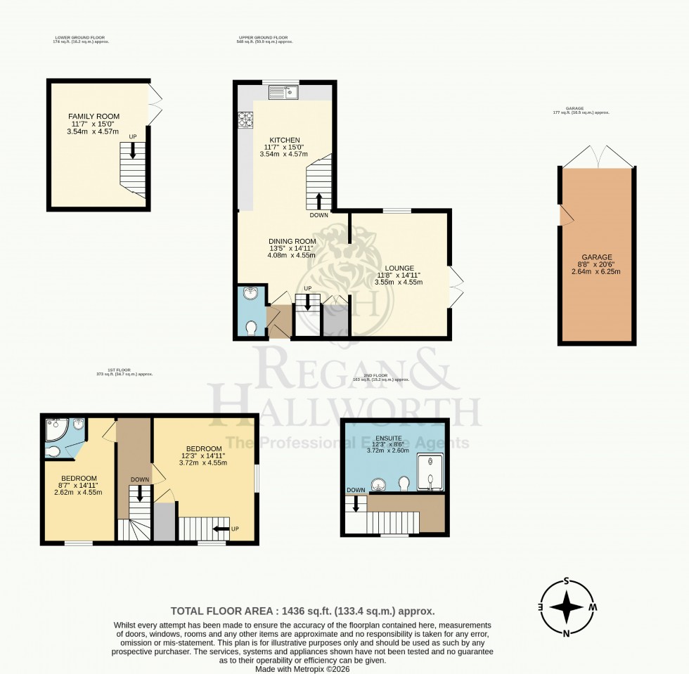 Floorplan for Heys Lodge, Dark Lane, Whittle-Le-Woods, PR6 8AH