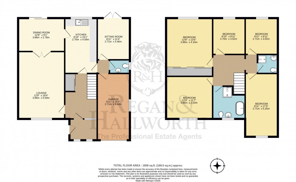 Floorplan for New Acres, Newburgh, WN8 7TU