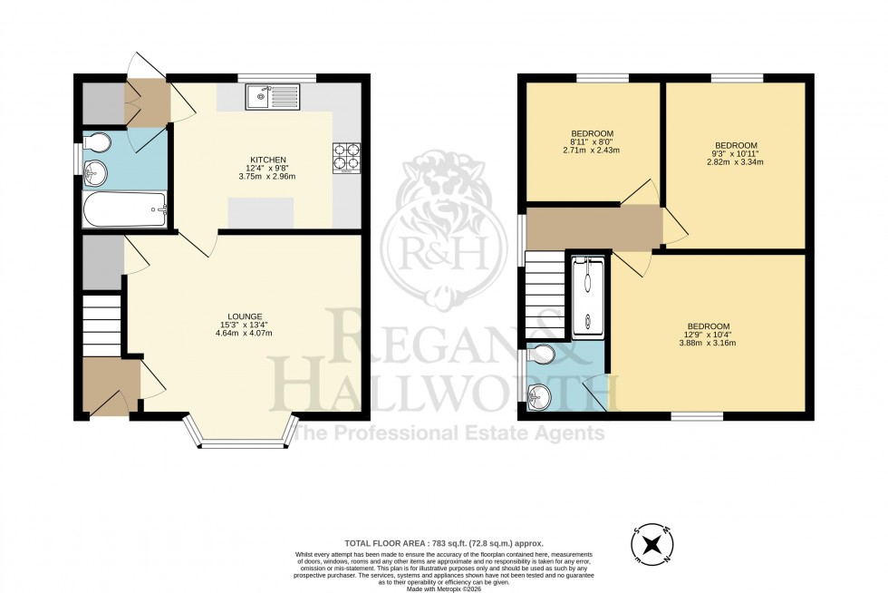 Floorplan for Queen Street, Wigan, WN3 4HX