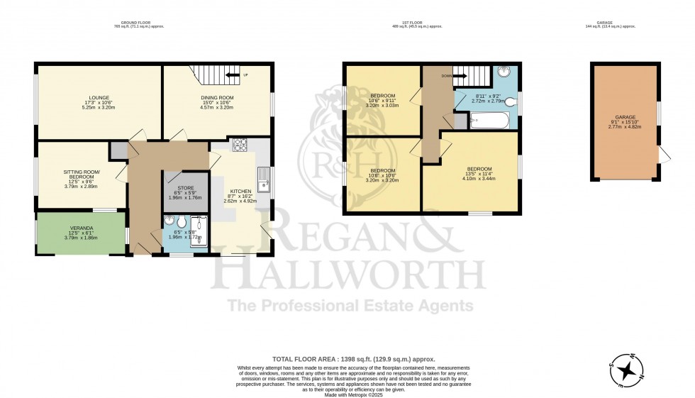 Floorplan for Balniel Walk, Whelley, WN1 3UU