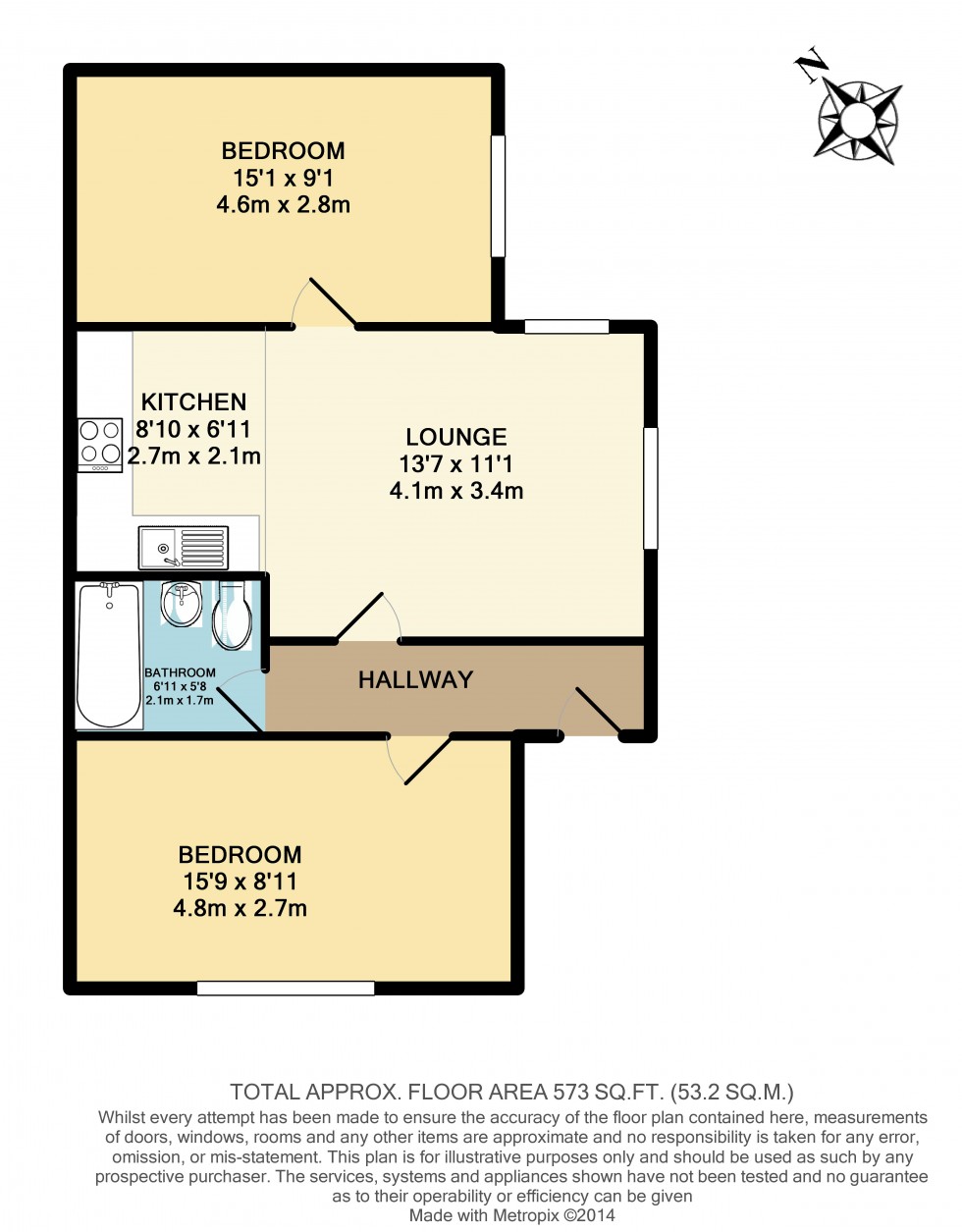 Floorplan for Sennicar, Haigh Road, Aspull, WN2 1YA