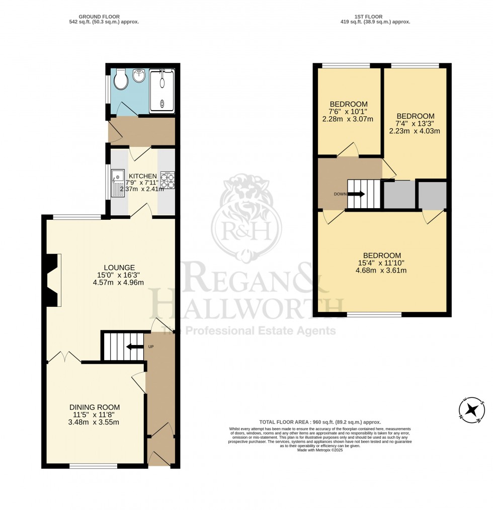 Floorplan for Careless Lane, Ince, Wigan, WN2 2HP