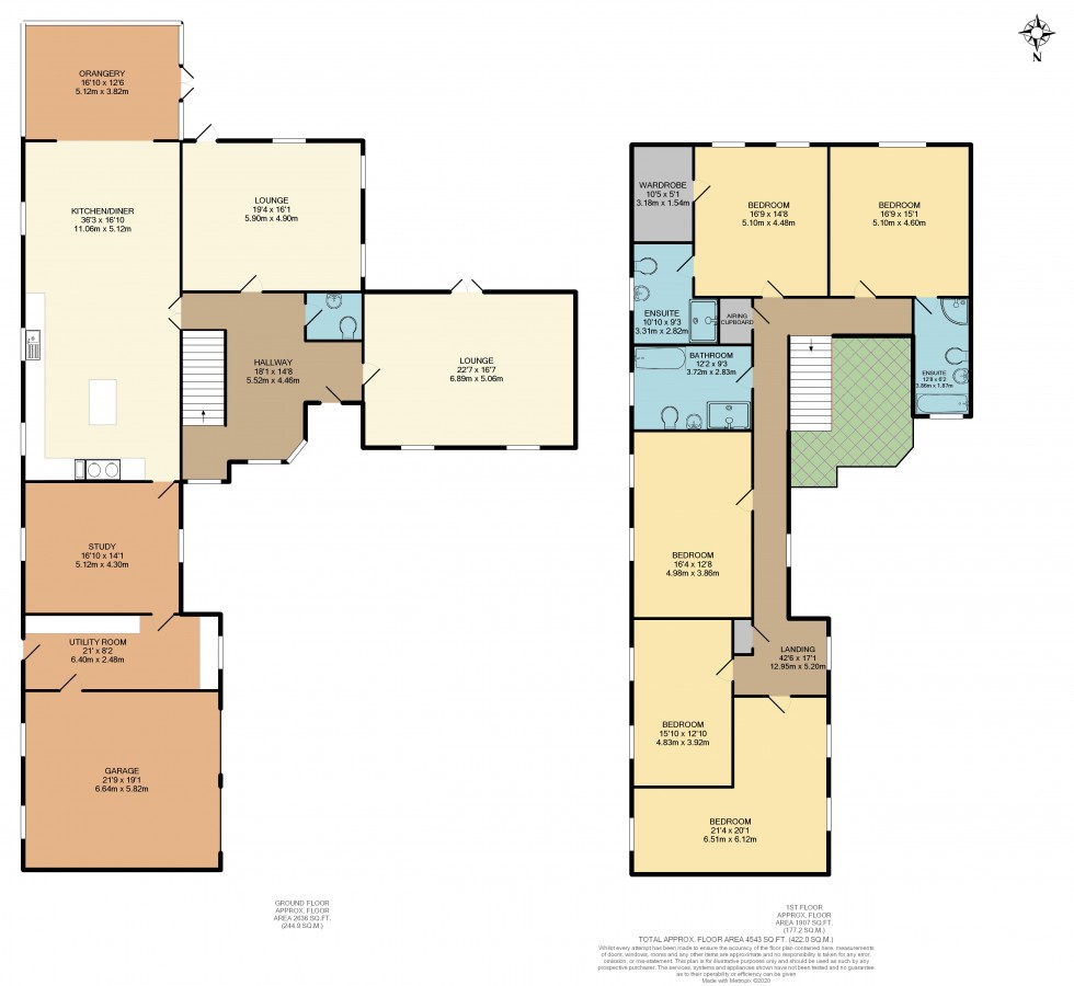 Floorplan for Winstanley House, Red Rock Lane, Haigh, WN2 1LX