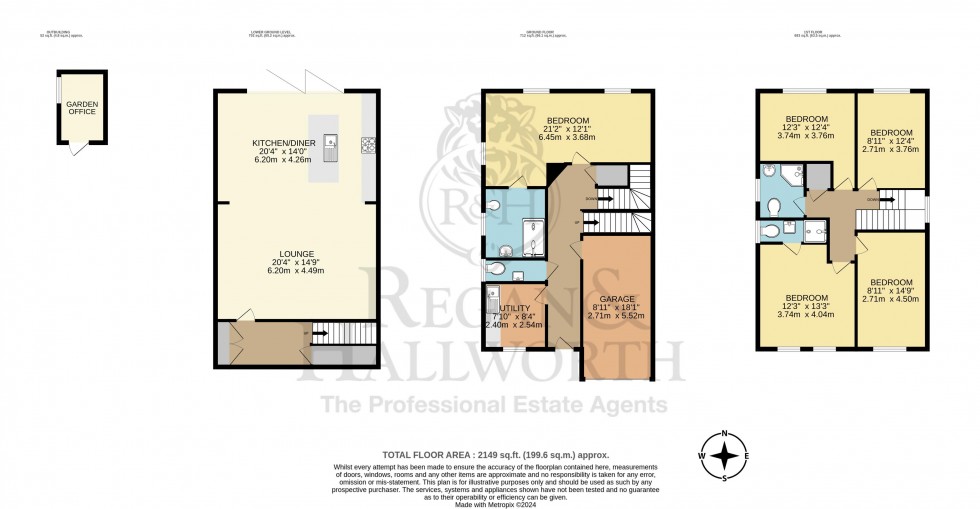 Floorplan for Leyland Green Road, Ashton-in-Makerfield, WN4 0QJ