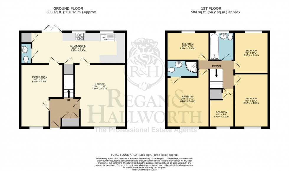 Floorplan for Highfield Grange Avenue, Winstanley, WN3 6TA