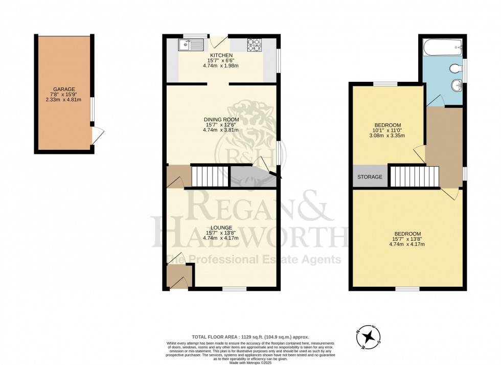 Floorplan for Warrington Road, Marus Bridge, WN3 6QQ
