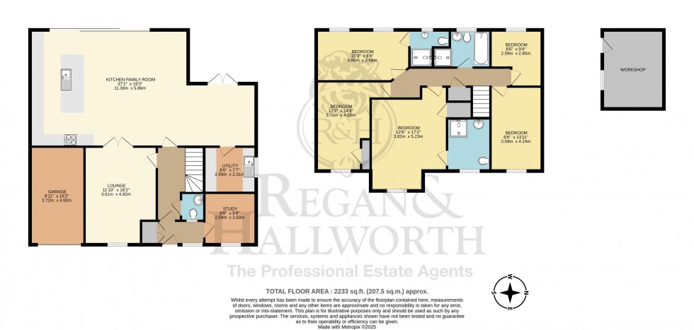 Floorplan for Hedgerows Road, Leyland, PR26 7JR