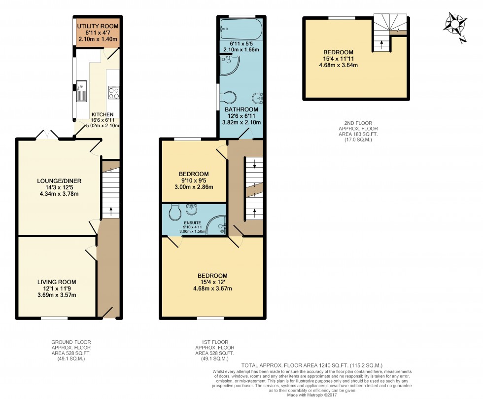 Floorplan for Wigan Road, Hindley, WN2 3BL