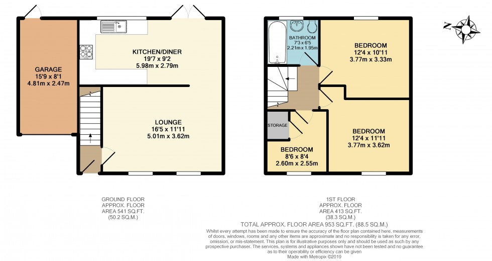 Floorplan for Meadowcroft, Ashurst, WN8 6RT