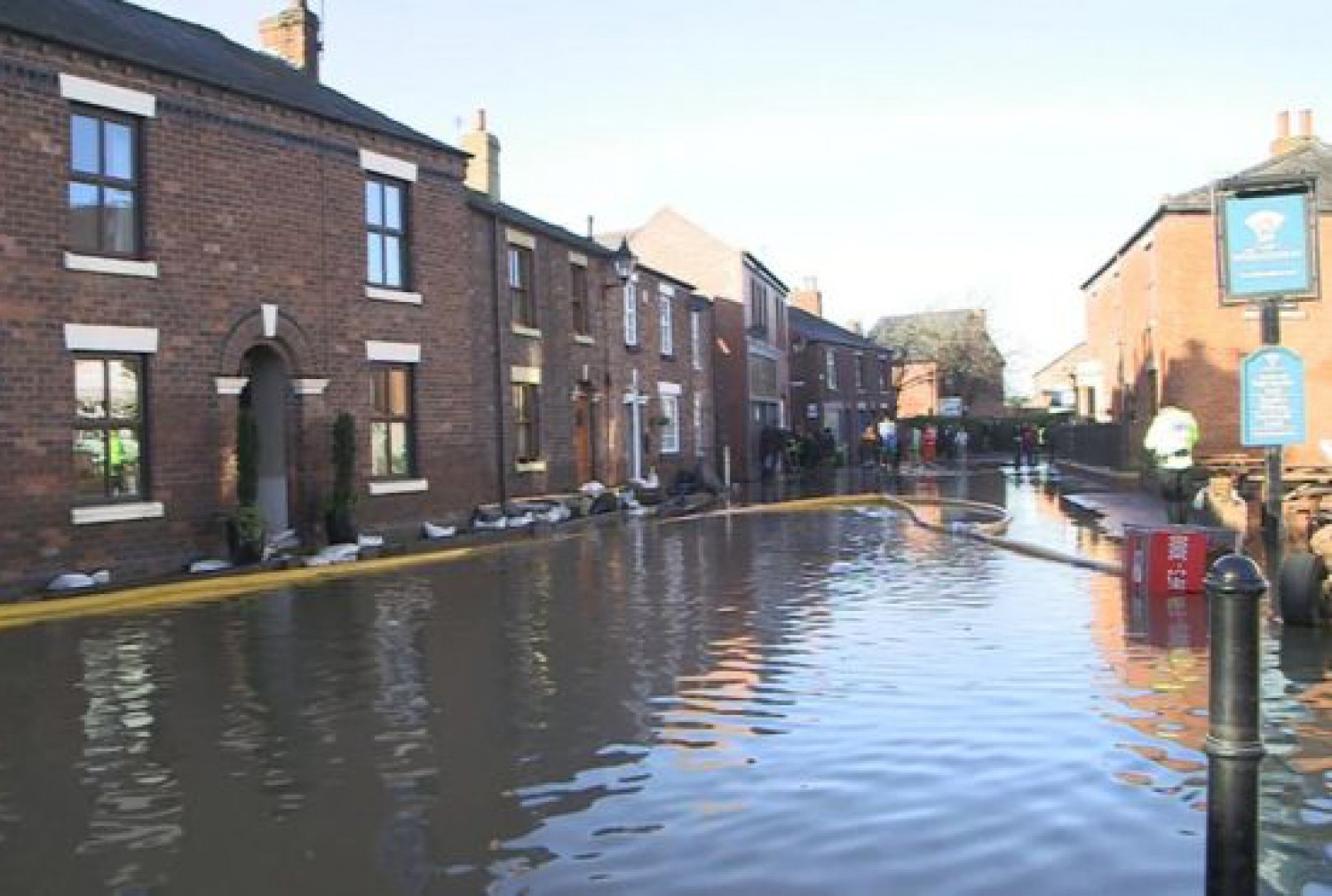 Floods create a urgent housing need. 